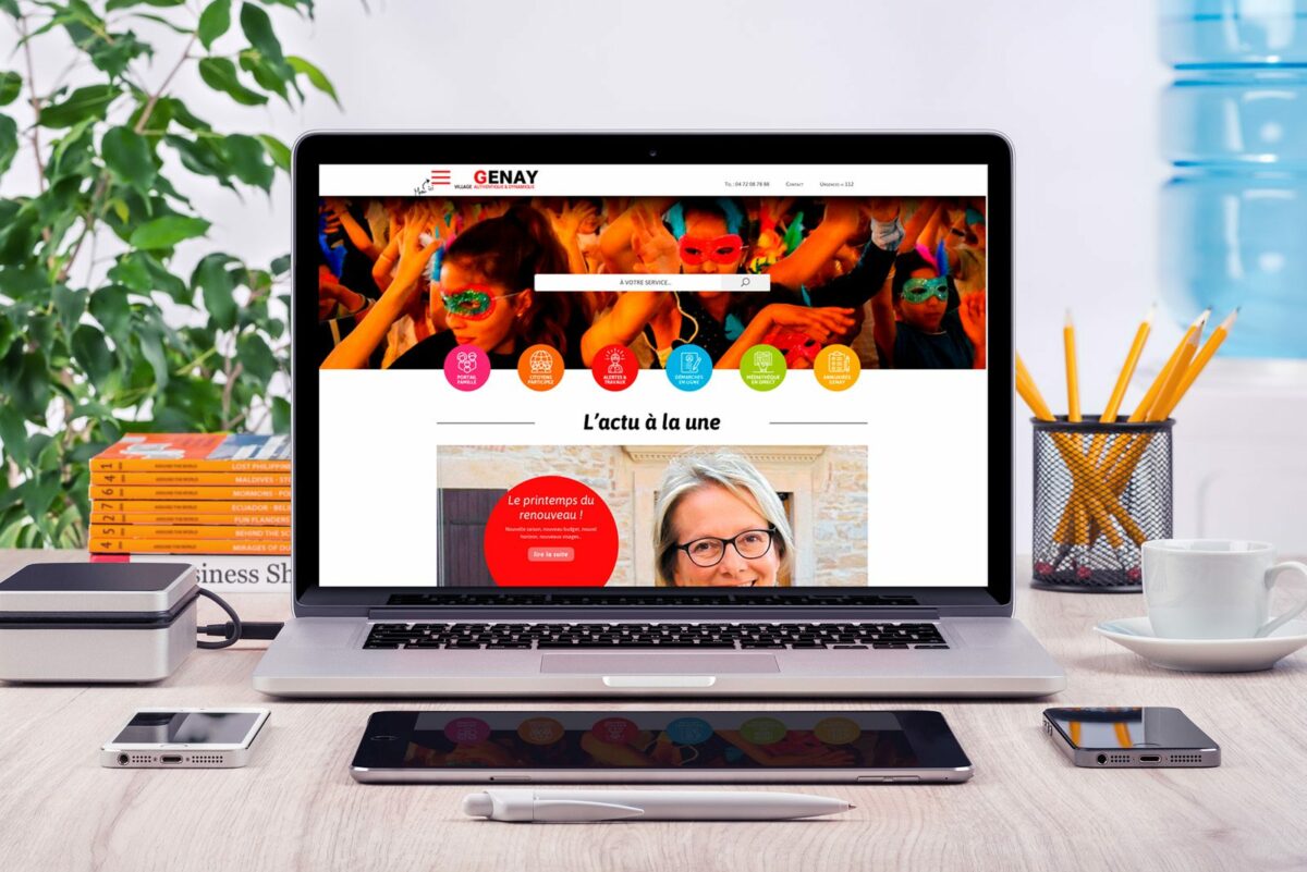 Le site de la ville de Genay relooké ! - Genay “De peur je n’ay”