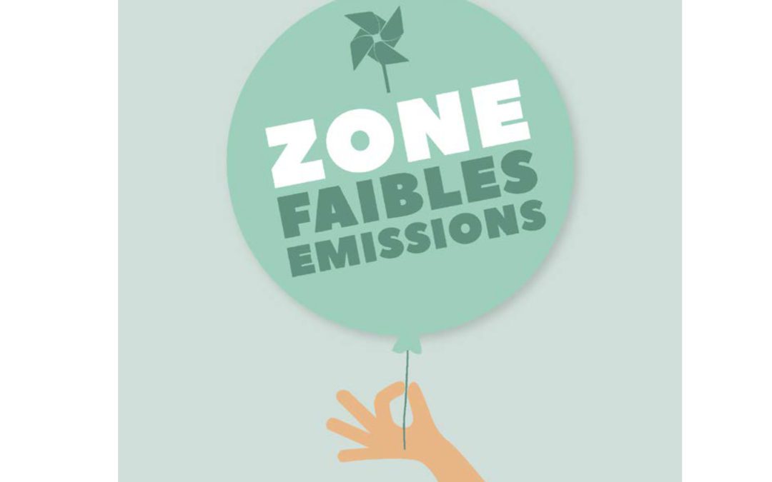 Logo zones à faibles emissions