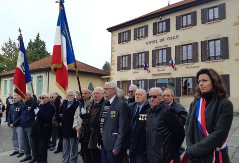 photo de la cérémonie du 11 novembre 2019