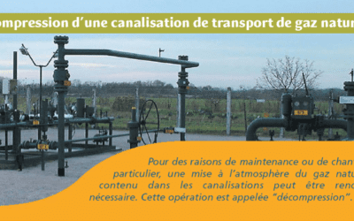 DECOMPRESSION DE GAZ : le 25/11 entre 14h et 19h