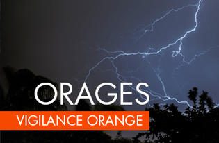 Alerte météo : Vigilance Orange Orage et vents violents