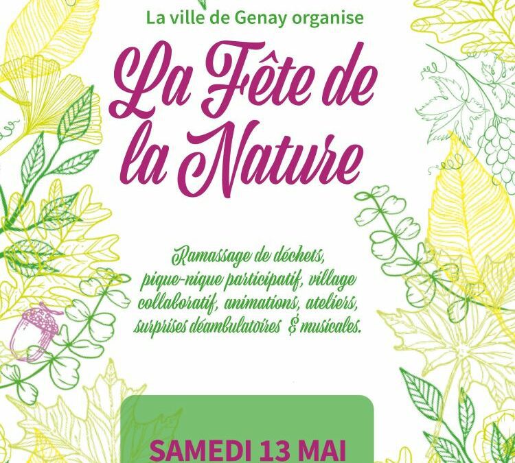 Fête de la Nature 2023 : Genay c’est notre nature, célébrons-là !