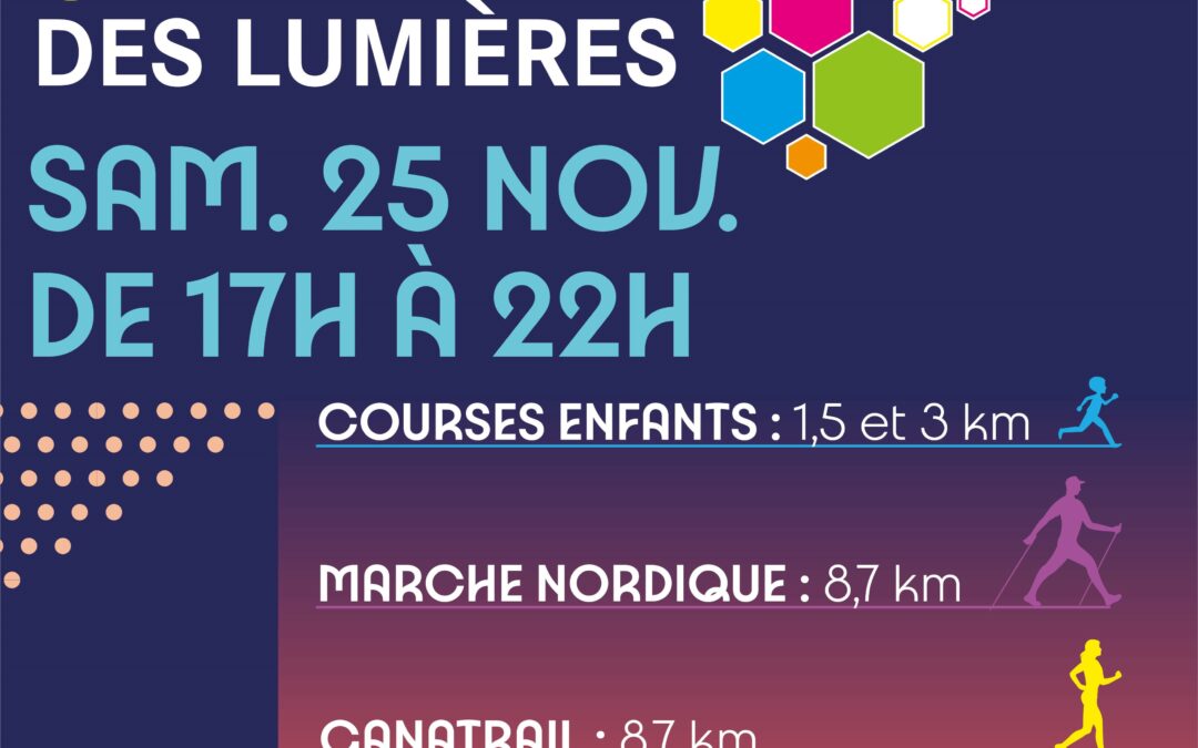 Samedi 25 novembre : GANA’TRAIL des Lumières !