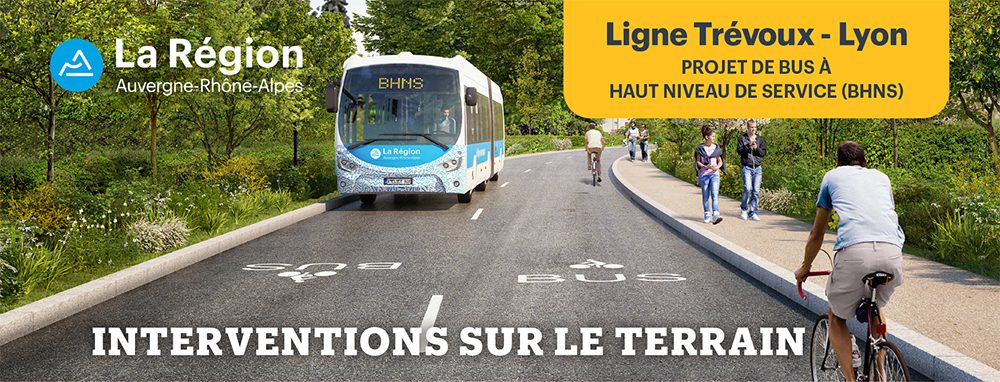 Projet BHNS Trévoux-Lyon