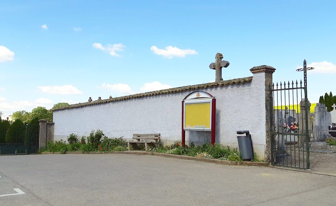 Accès cimetière de Genay