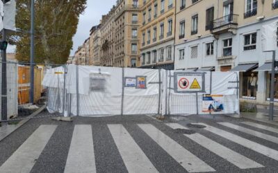 Fermeture de la rue des écoles entre la Rue du Belvédère et la Rue de la Gare – Travaux par la Métropole de Lyon