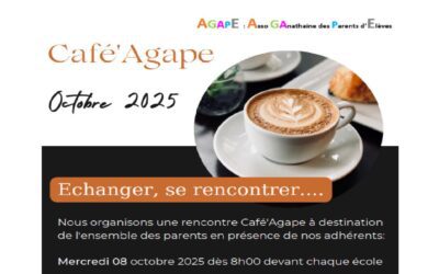 Café’Agape Octobre 2025