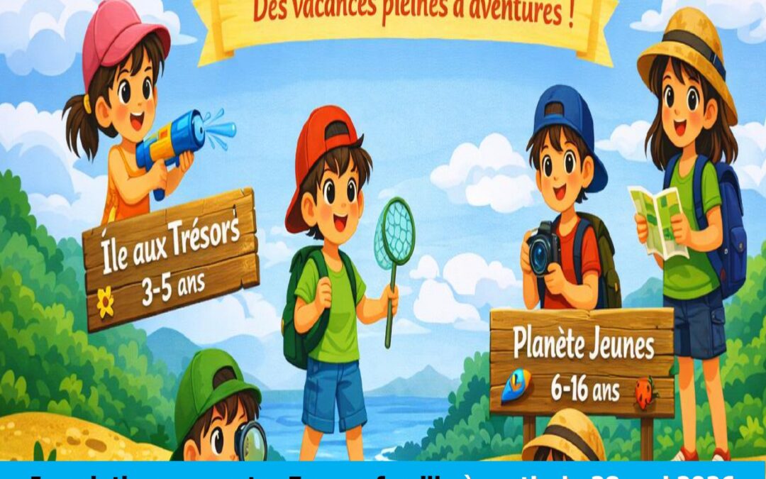 Centre de loisirs été 2026