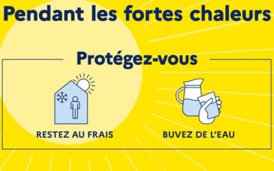 CANICULE RETOUR AU NIVEAU JAUNE