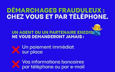 Enedis : attention aux démarchages frauduleux