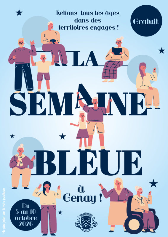 semaine bleue 2026 Genay